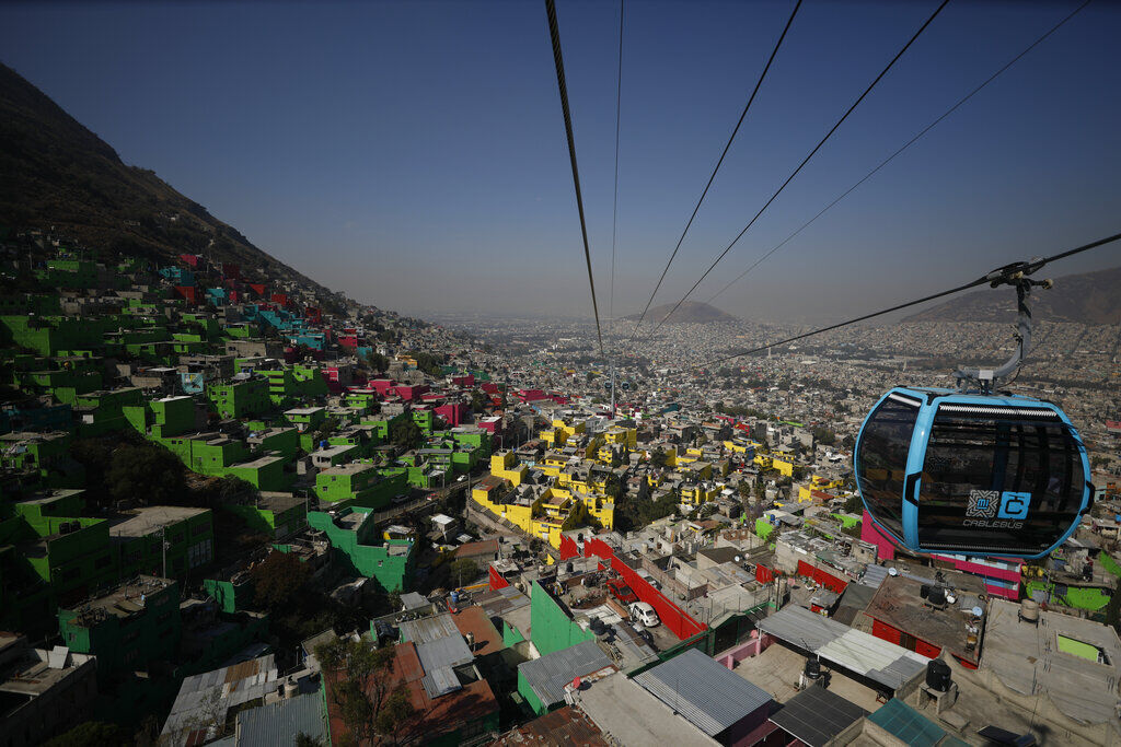 APTOPIX Mexico Cable Car
